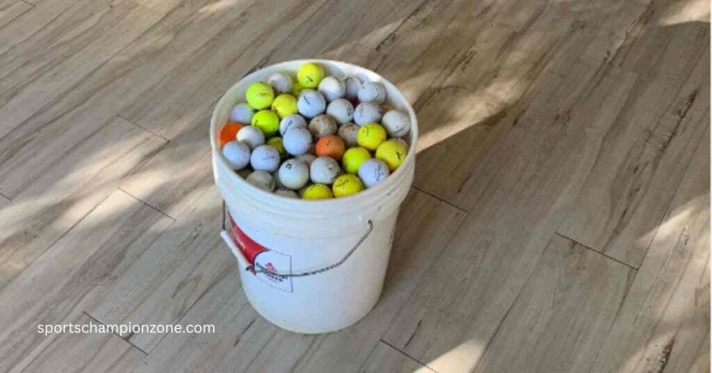 Golf Balls Fit In a 5 Gallon Bucket